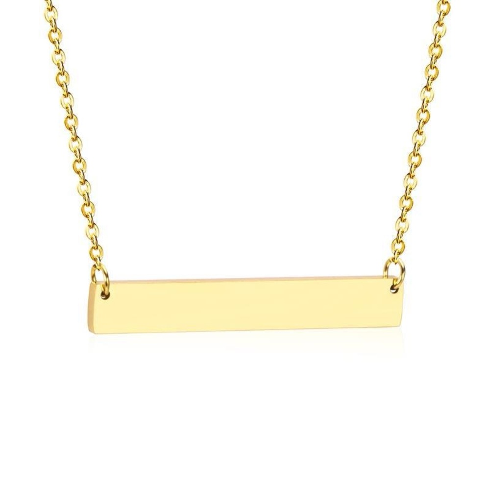 Female Empowerment “Yet Unwritten” New minimalist necklace